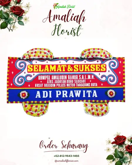 Papan Bunga Ucapan Selamat Tanjung Buntung